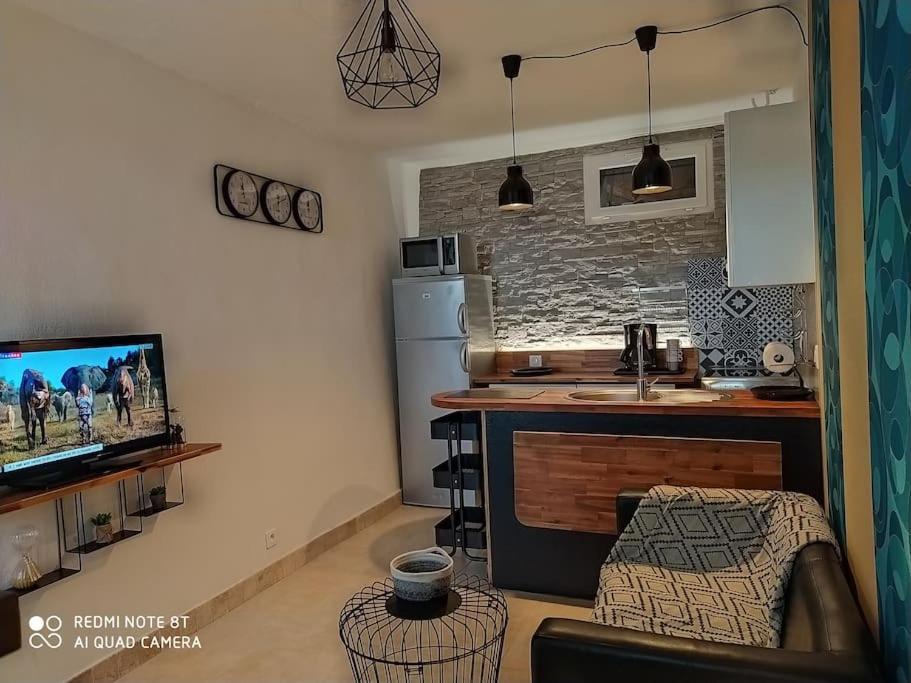 Duplex Avec Jardin, Proche Village Calenzana Eksteriør billede